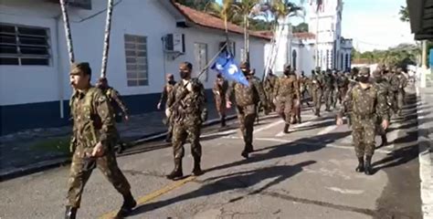 Marcha de 8km 2º Grupo de Artilharia Antiaérea Grupo José Bonifácio