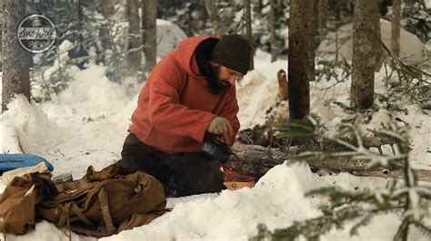 Winter Camping In Deep Snow Youtube
