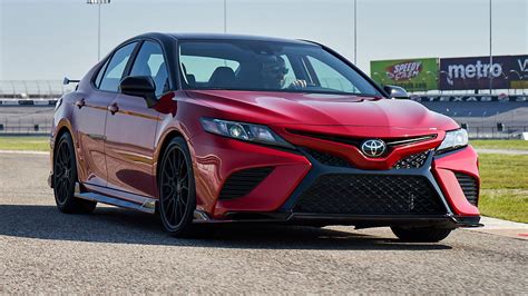 The camry dimensions is 4850 mm the new camry offers three different driving modes, comprising of eco, normal and sport. 2020 Toyota Camry TRD Drives Better Than We Expected ...
