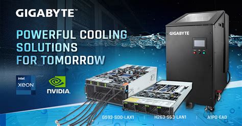 Gigabyte Announces New Direct Liquid Cooling Dlc Multi Node Servers