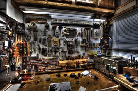 Sweet Work Shop Tool Storage Photographer Added An Hdr Effect