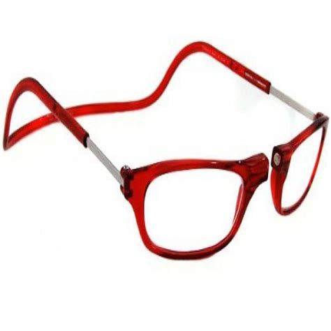 Clic Magnetic Reading Glasses Red 1 75