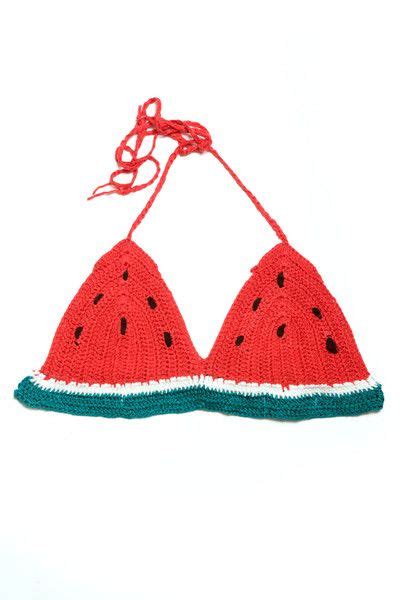 watermelon crochet bralette crochet crochet bikini crochet projects