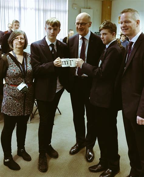Perth Academy On Twitter Thanks To Johnswinney For Visiting Our