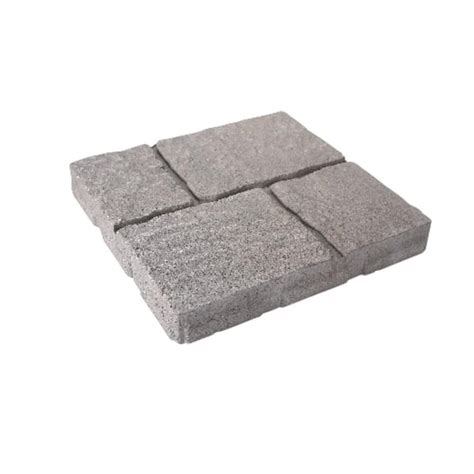 Oldcastle 1575 In X 1575 In X 2 In 4 Cobble Lueders Gray Concrete