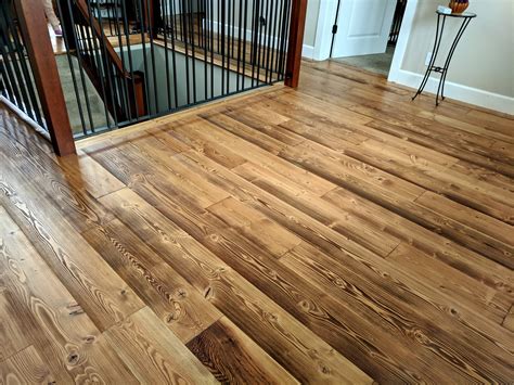 Install our circular sawn douglas fir wood floors and get the highest quality prefinished fir flooring on the market. Wire Brushed Douglas Fir Wood Floors | Sustainable Lumber Co