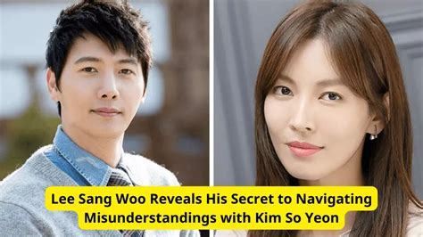 Lee Sang Woo Reveals His Secret To Navigating Misunderstandings With