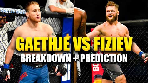 Justin Gaethje Vs Rafael Fiziev Prediction UFC 286 YouTube