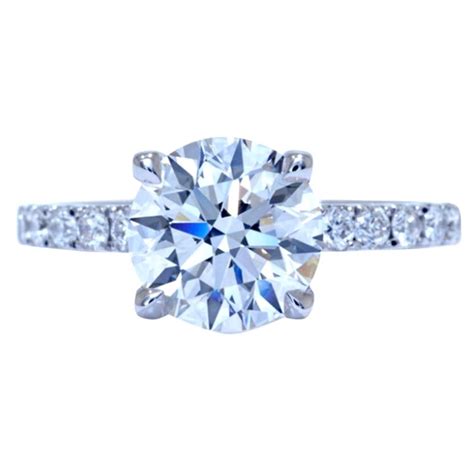 Flawless Clarity Gia Certified Carat Round Brilliant Cut Diamond Ring