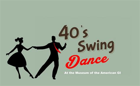 40s Swing Dance Bcs Calendar