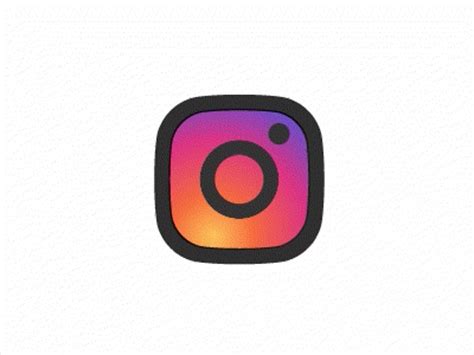 Instagram doesn't have a direct means for sharing gifs on your profile. My Instagram Icon by Denis Sazhin on Dribbble