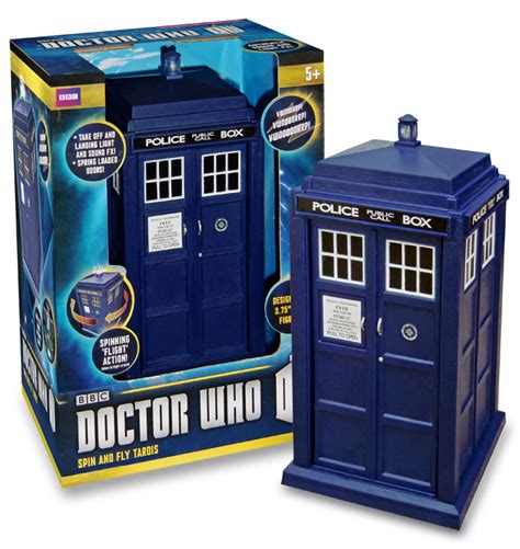 Doctor Who 375″ Spin And Fly Tardis Merchandise Guide The Doctor