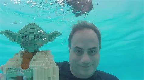 Will Lego Yoda Float Or Lego Dragon Sculpture Youtube