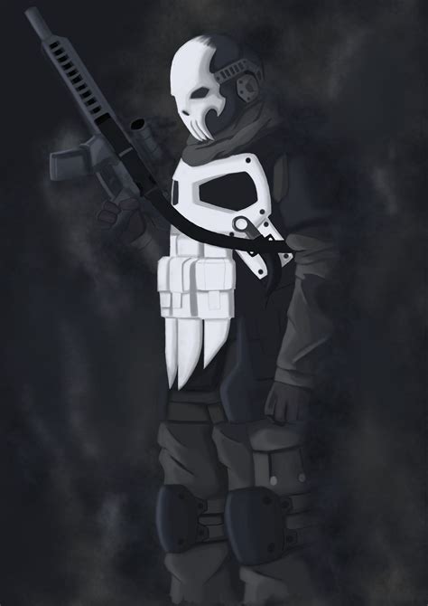The Punisher Fan Art Armored Version By J3f3r20n On Deviantart