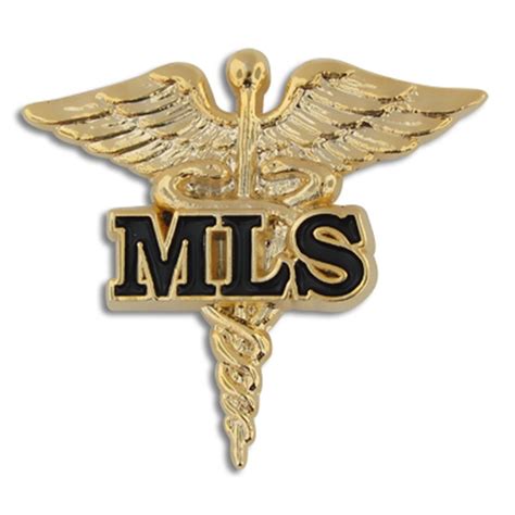 Pinmarts Medical Laboratory Scientist Mls Gold Caduceus Pin Click