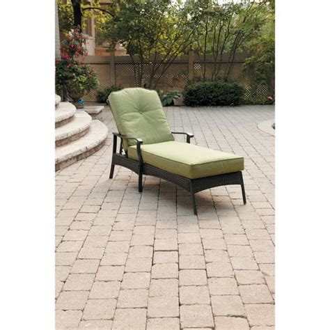 Better Homes And Gardens Providence Cushioned Wicker Outdoor Chaise