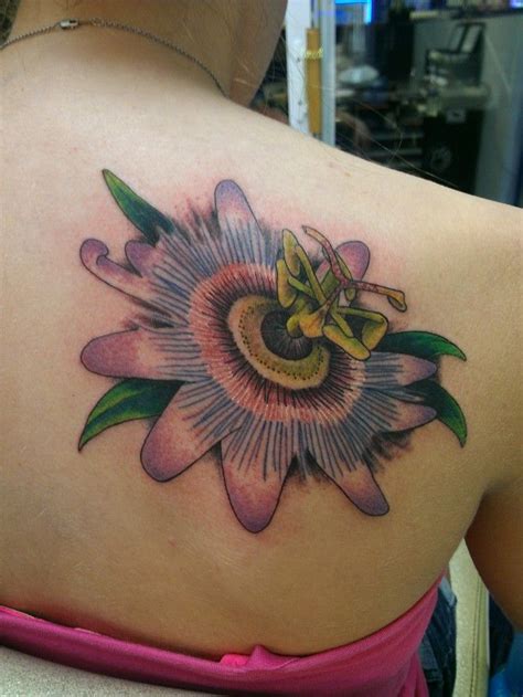 Passion Flower Tattoo
