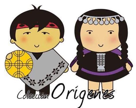 Mapuches Chile Para Niños Indigenas Para Colorear Dibujos Mapuches
