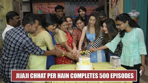 Jijaji Chhat Per Hain Completes 500 Episodes Youtube