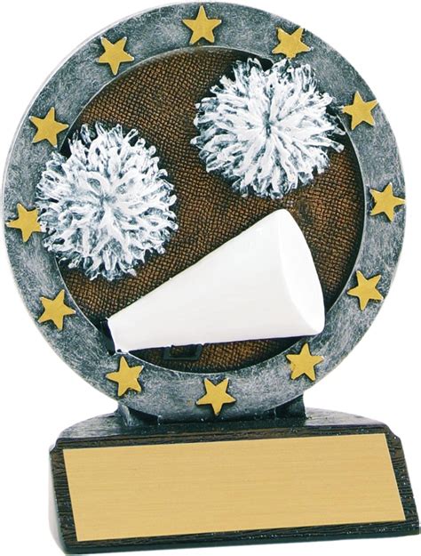 Shop And Personalize Cheerleading All Star Resin Trophy At Dell Awards
