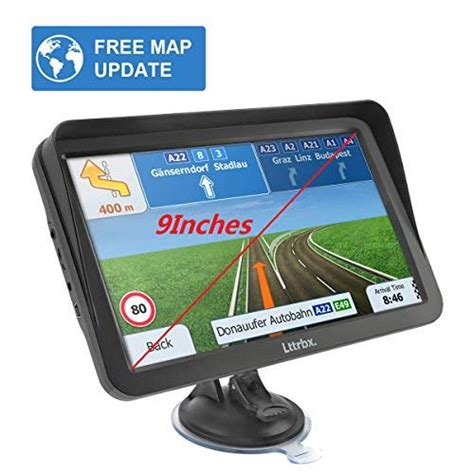 9 Inch Gps Navigation For Truck Car Drivers Lttrbx Hd Touch Screen 8gb