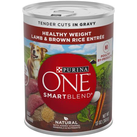 Maintains muscle mass during weight loss. Purina ONE Weight Management, Natural Wet Dog Food ...