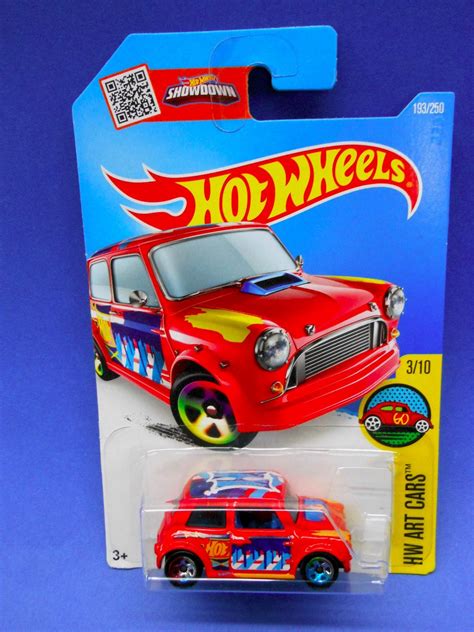 2016 Hot Wheels Morris Mini Rojo 193250 Hw Art Cars 310 Mercado Libre