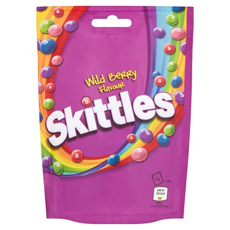 Skittles Wild Berry Sweets Bag 152g Skittles
