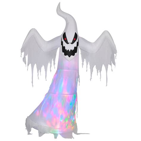 Projection Airblown Fire And Ice Ghost 9 Seasonal Halloween