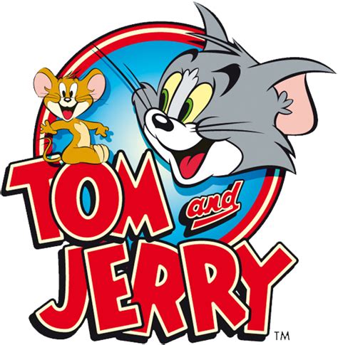 Tom And Jerry Logo Png Transparent Image Download Size 542x555px