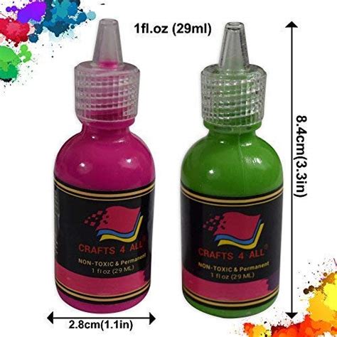 Fabric Paint 3d Permanent 24 Colors Set Premium Quality Vibrant Color Textile Paints Dye For