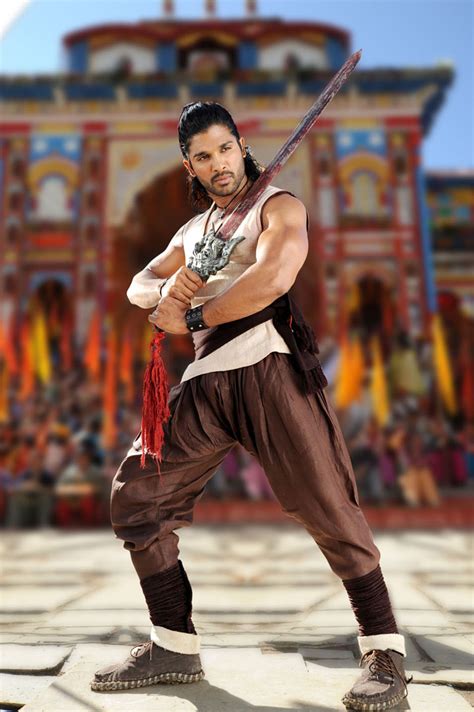 Tollywood Don Allu Arjun Body Style In Badrinath Movie