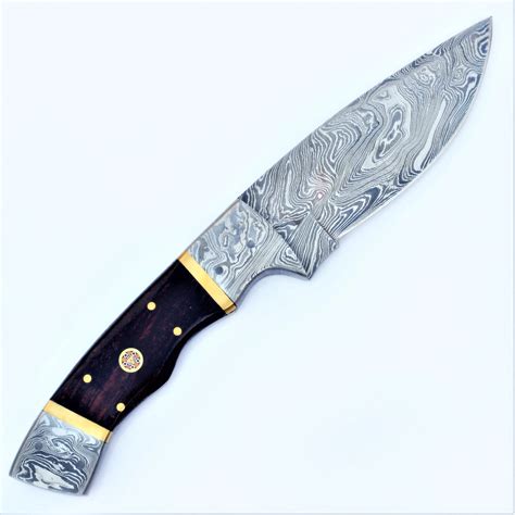 Hand Forged Damascus Steel Survival Hunting Knife Buy Knifecamping