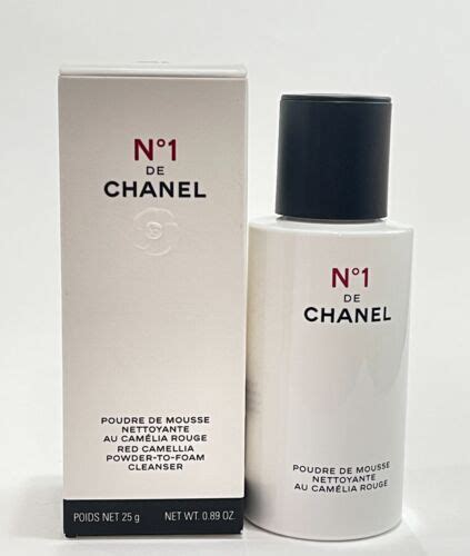 N De Chanel Red Camellia Powder To Foam Cleanser Oz G Nib