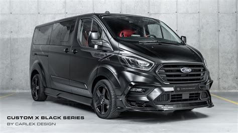 Ford Tourneo Custom X Black Series Edition By Carlex Design Youtube