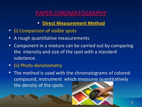 Paper Chromatography Ppt New