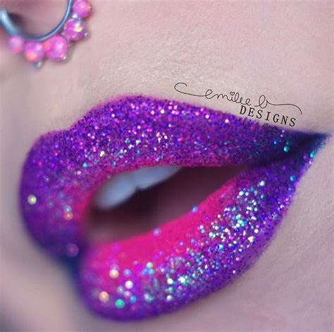 Girly Sparkles Emileebdesigns Lip Art Makeup Lipstick Art Artistry