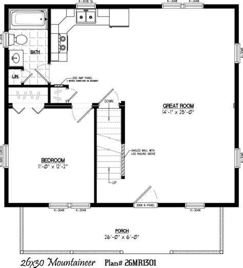 Image Result For 30x30 House Plans With Loft Barndominium Floor Plans