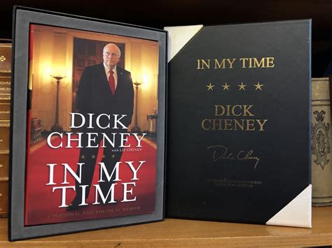 In My Time A Personal And Political Memoir Signed Dick Cheney Liz Cheney First Edition