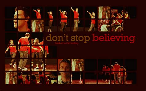 verinct.: Don't Stop Believing Lyrics Glee