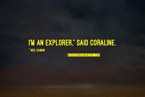 Coraline Neil Gaiman Quotes Top 31 Famous Quotes About Coraline Neil