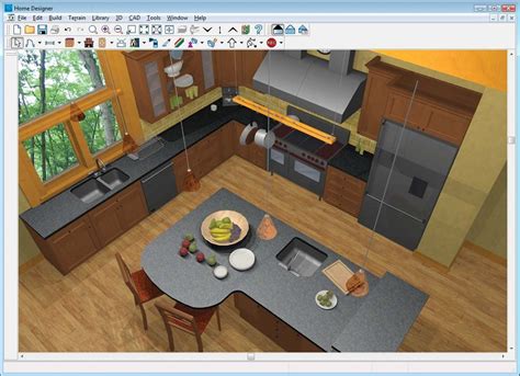 • a highly popular online kitchen designing software developed by autodesk that offers 2d planning and 3d rendered models, 360 degrees panoramic view and walkthroughs. Design a Kitchen Online | hac0.com
