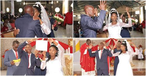 african deaf couple get married in beautiful wedding ceremony celebrate love za