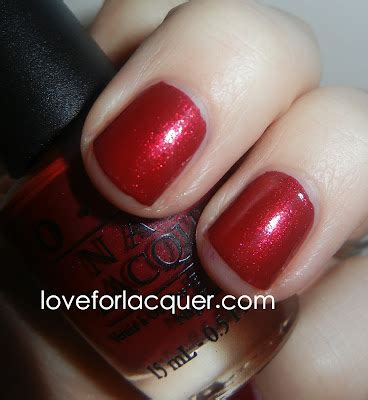 REVIEW OPI Hussy Lip Polish Love For Lacquer