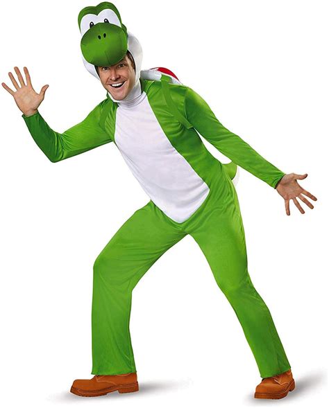 Disguise Mens Yoshi Deluxe Adult Costume Green Xx Large Green Size