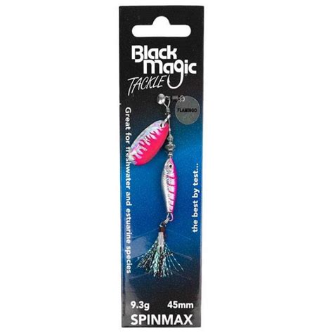 Black Magic Spinmax Flamingo Lure 13g Pinksilver