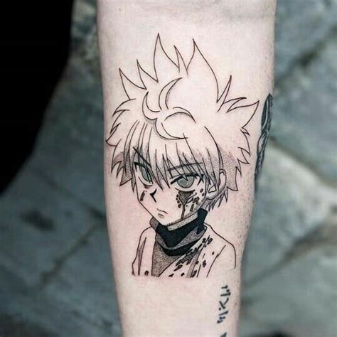 Killua Tattoo Hunter Tattoo Small Hand Tattoos Anime Tattoos