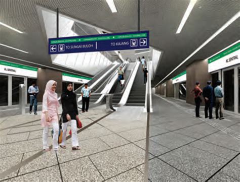 The muzium negara station is an underground mass rapid transit (mrt) station in kuala lumpur, malaysia on the kajang line. MRT Station Architectural Renders