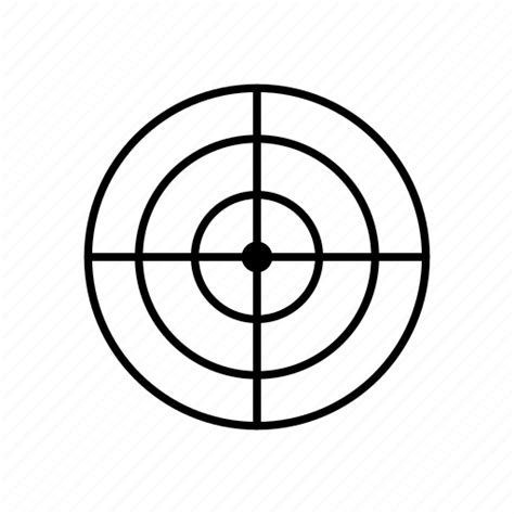 Bullseye Crosshair Target Icon Icon Search Engine