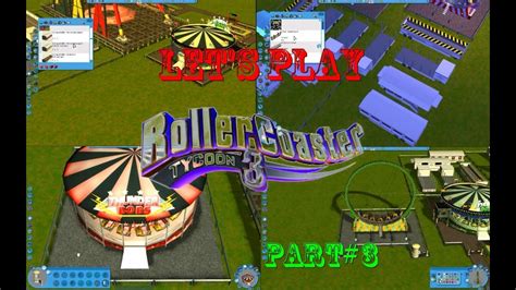 Lets Play Rollercoaster Tycoon 3 Part3 Lets Build A Funfair